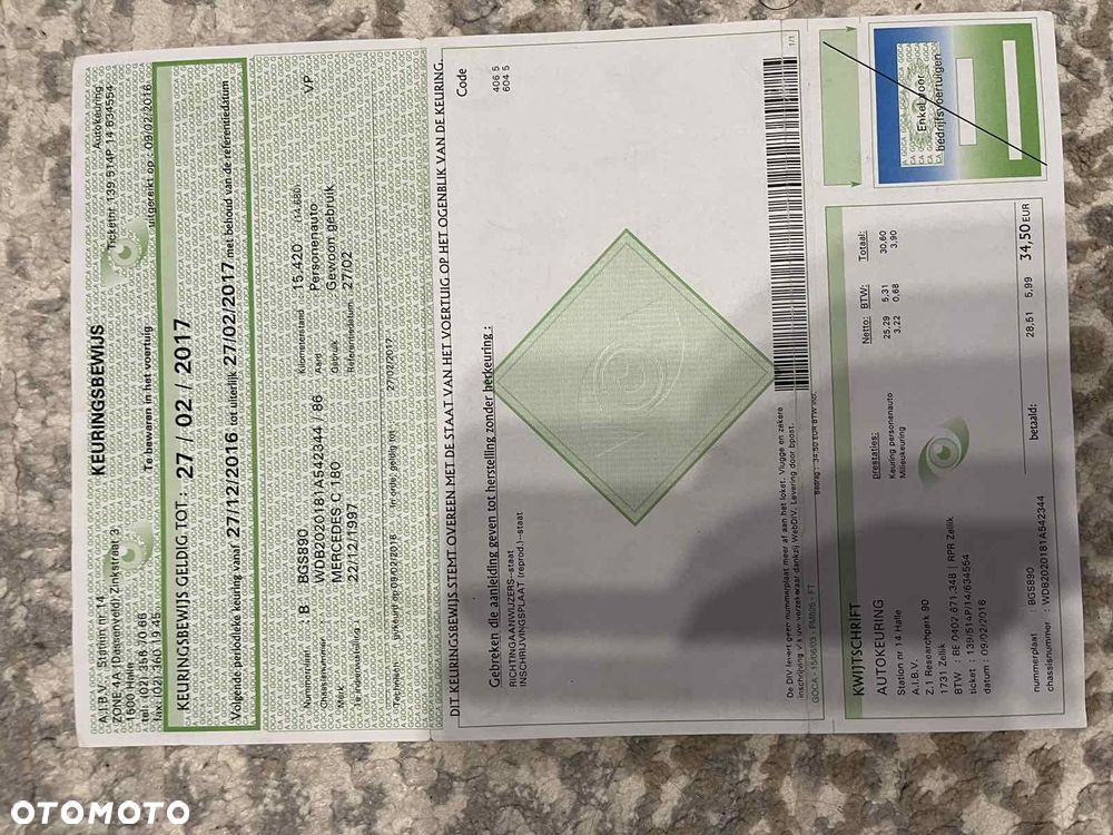 Mercedes-Benz Klasa C 180 Classic - 35