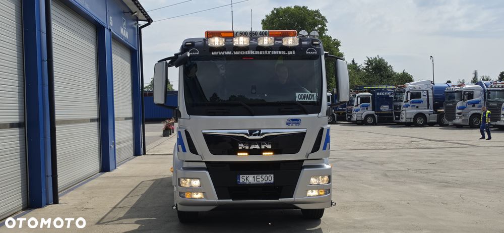 MAN TGM 18.320 WYWROTKA+HDS PALFINGER PK 12.501 SLD sterowanie radiowe 1t/10m - 8