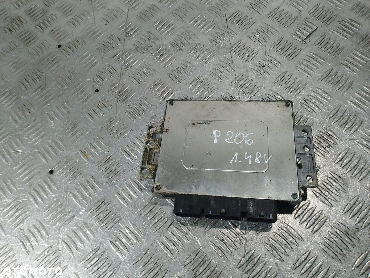 KOMPUTER, STEROWNIK PEUGEOT 206 9644625680 1.4 8V - 2