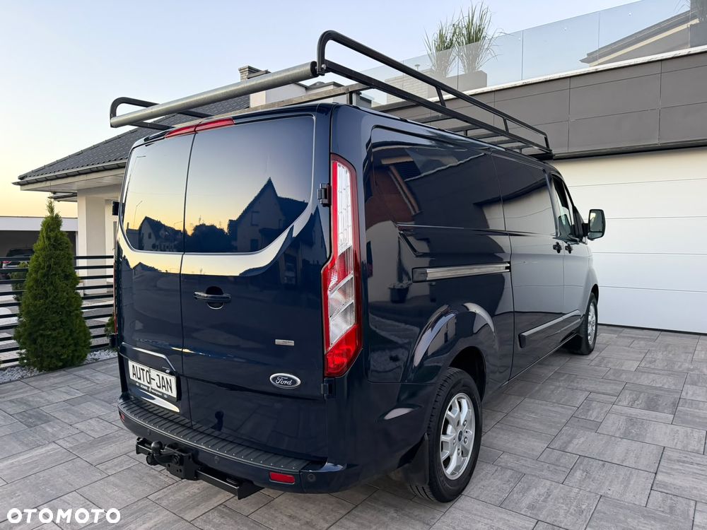 Ford CUSTOM L2H1 Długi Klima Elektryka Navi Tempomat Furgon 3os. 2xPdc Hak - 5