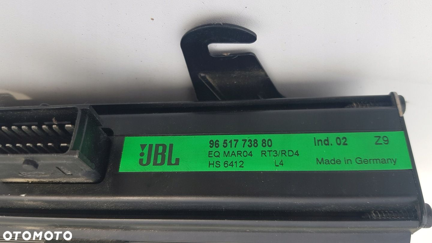 WZMACNIACZ RADIA JBL PEUGEOT 607 EU - 5
