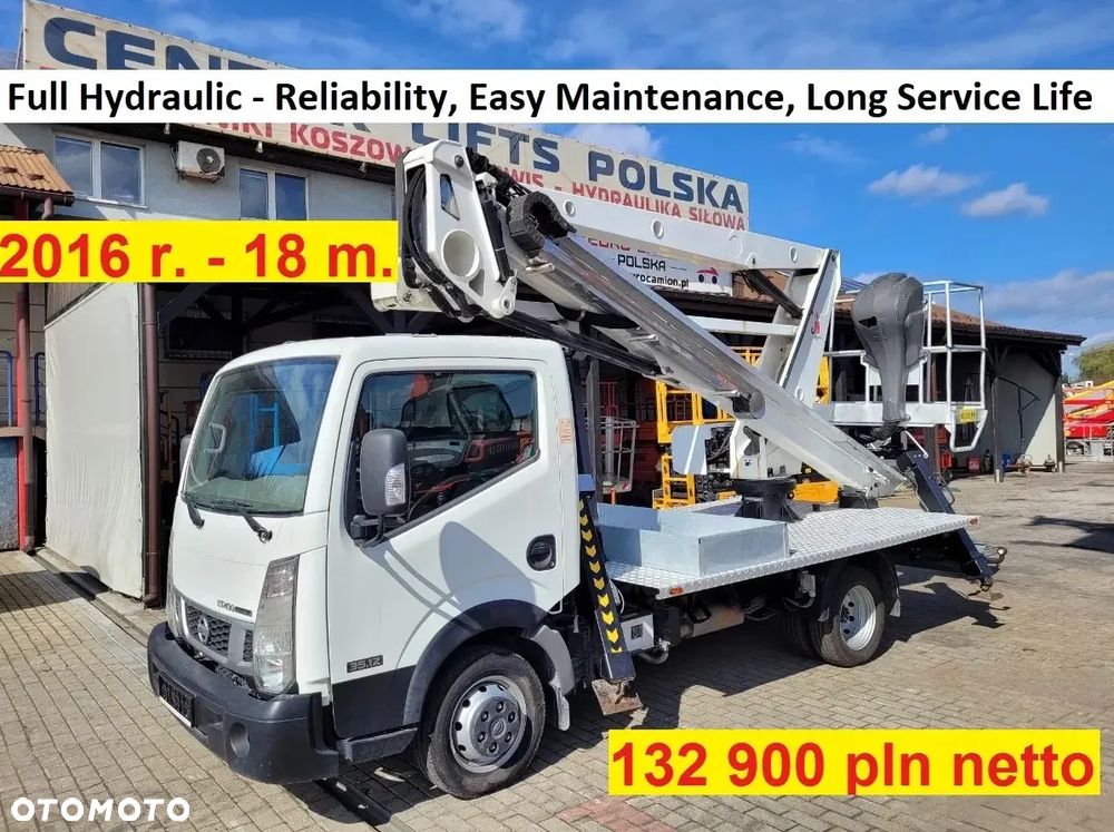 Renault Maxity podnośnik koszowy 26 m 25 m 24 m 22 m 21 m 20 m 18 m - 19