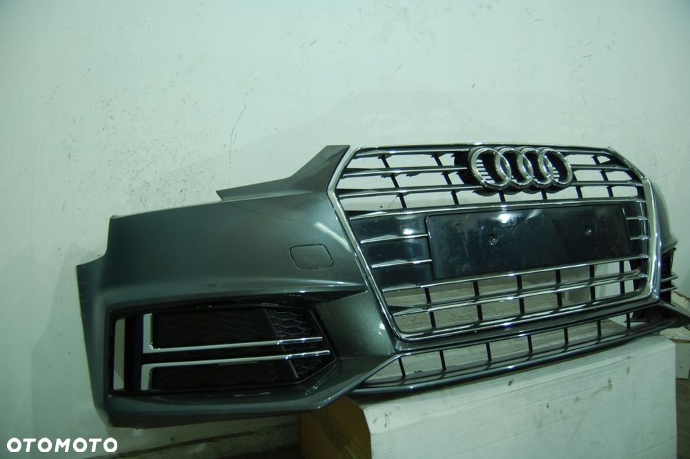 ZDERZAK AUDI S4 A4 S-LINE 8W B9 2017-2020 BEZ PDC - 3