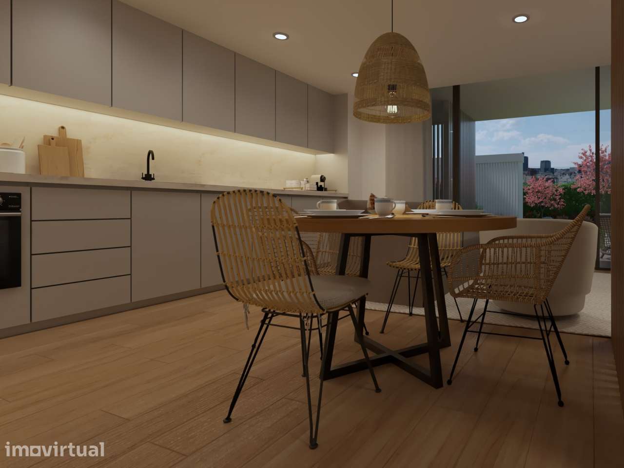 T1 NOVO NO CENTRO DE ESTARREJA — ÚLTIMO ANDAR COM VARANDA DE 28M² - Grande imagem: 4/7