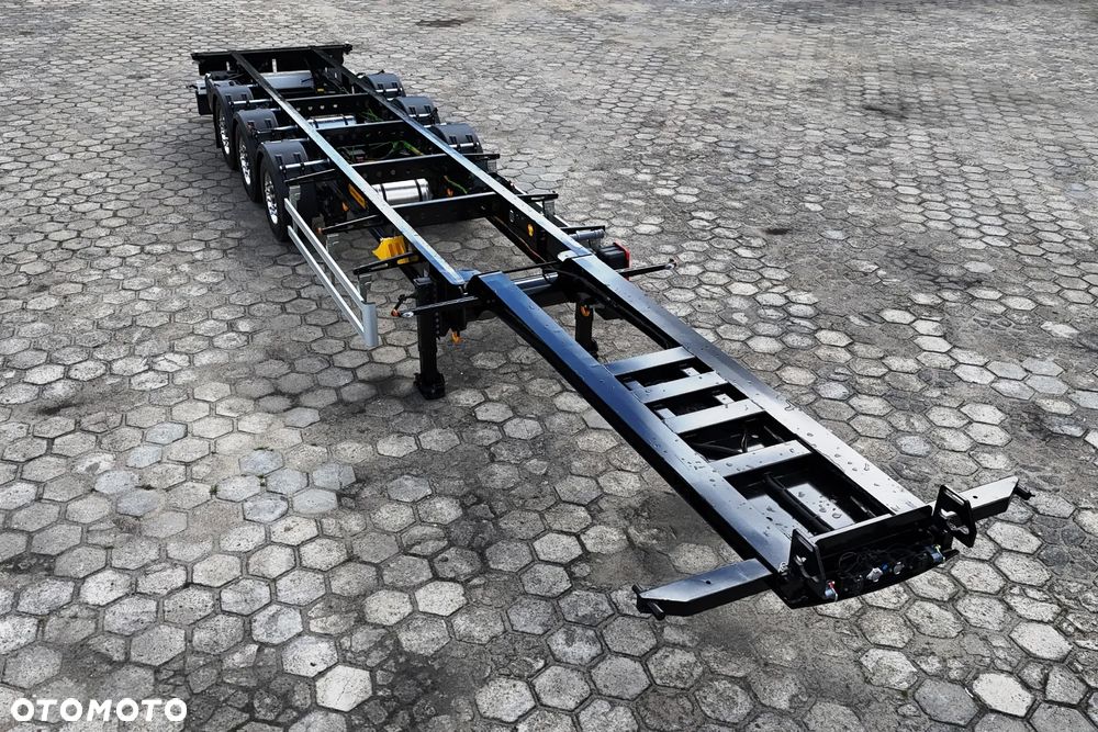 Inny super lekka i wytrzymała naczepa do przewozu kontenerów, kontenerowa, 40-45FT - SAF HOLLAND - ALUFELGI - 5