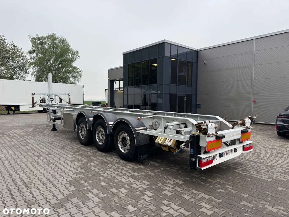 Lag Podkontenerowa z wywrotem !!  Hydraulika!!, 117.000km!! - 8