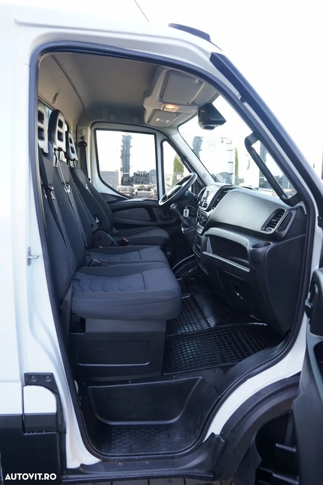Iveco DAILY 35-140 / BENĂ BASCULABILĂ DIN OȚEL / ROȚI DUBLE PE PUNTEA SPATE / CUTIE DE VITEZE MANUALĂ / IMPORT - 37