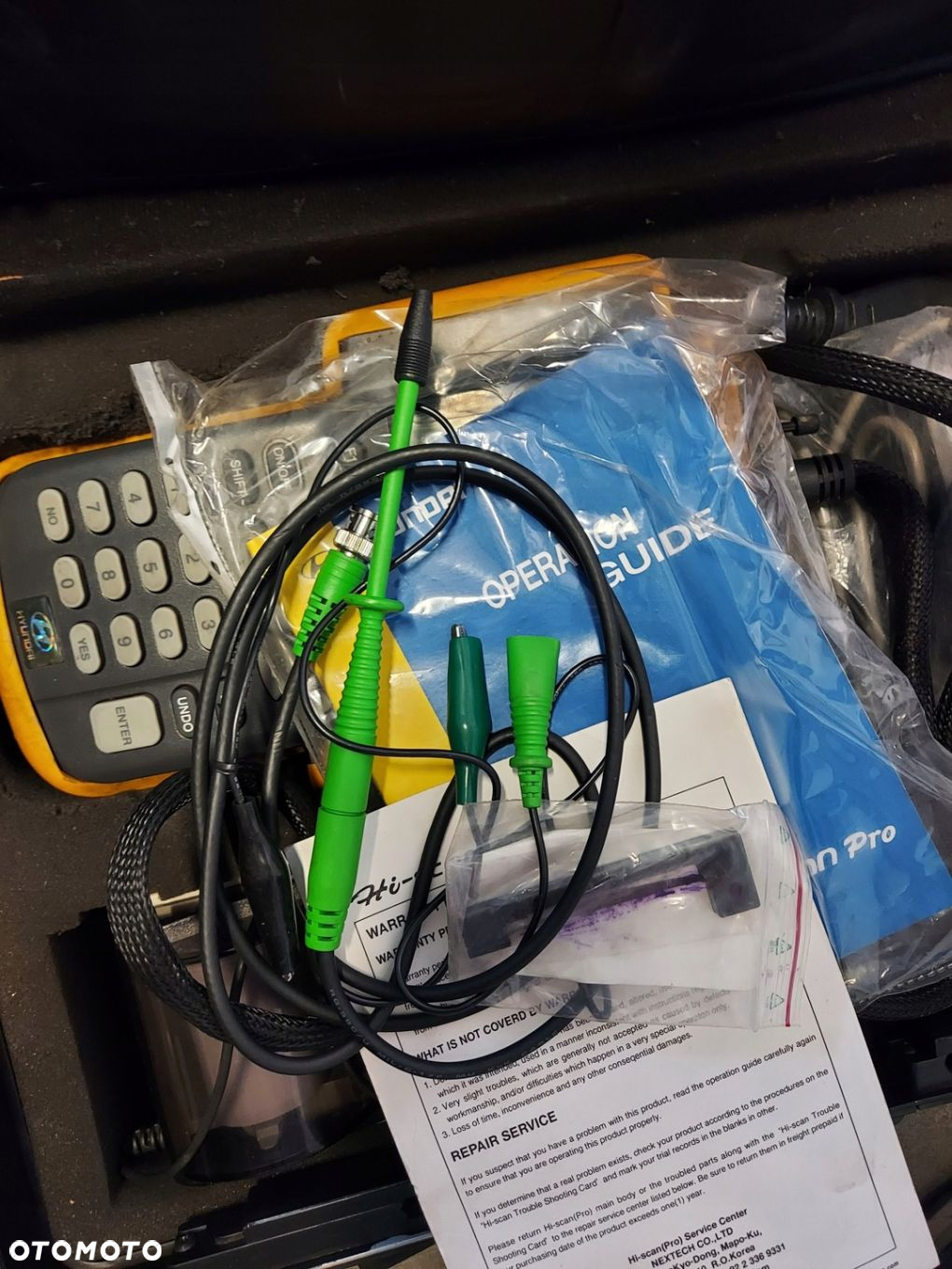 TESTER SKANER DIAGNOSTYCZNY HI SCAN PRO NEXTECH HYUNDAI KIA KOMPLET - 6