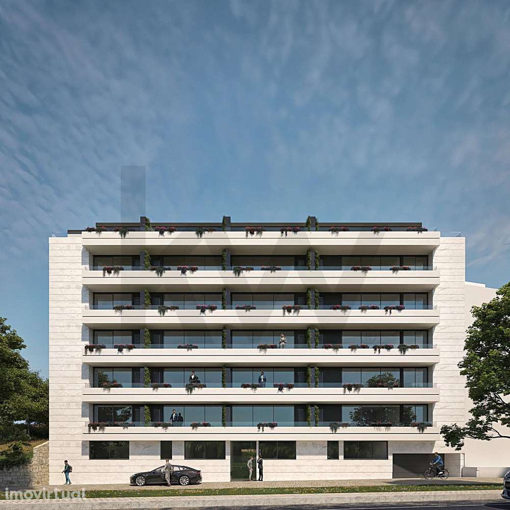 Apartamento T3, com varanda e garagem em  Leça da Palmeira - Grande imagem: 2/21