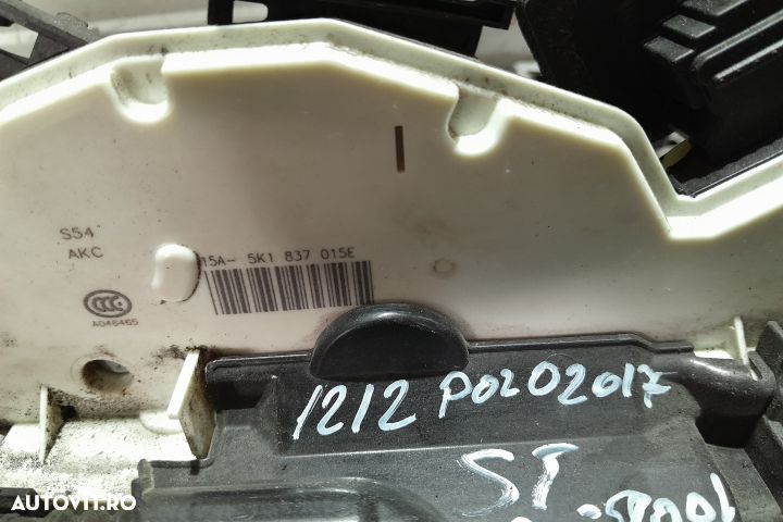 Broasca usa fata stanga 5K1837015E 5K1837015E Volkswagen VW Polo 5 6R - 3