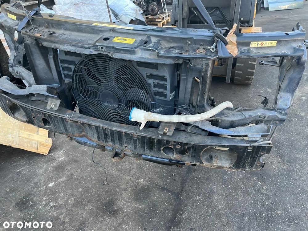 Pas przedni okular wzmocnienie belka chłodnice komplet wentylator klima Range Rover 3 III LM L322 Vogue 3.0 D - 3