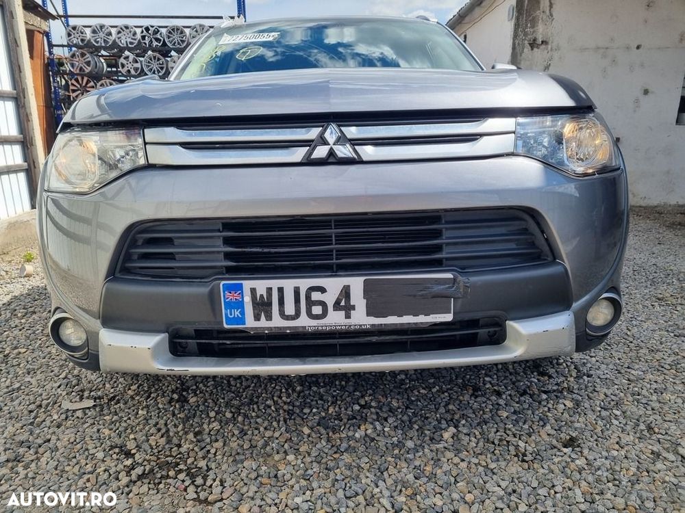 Bara fata Mitsubishi Outlander III 2012 - 2015 Titanium Grey U17 (1502) Diesel model ... - 1