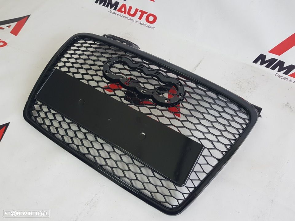 Grelha frontal AUDI A4 B7 Look RS4 - 3