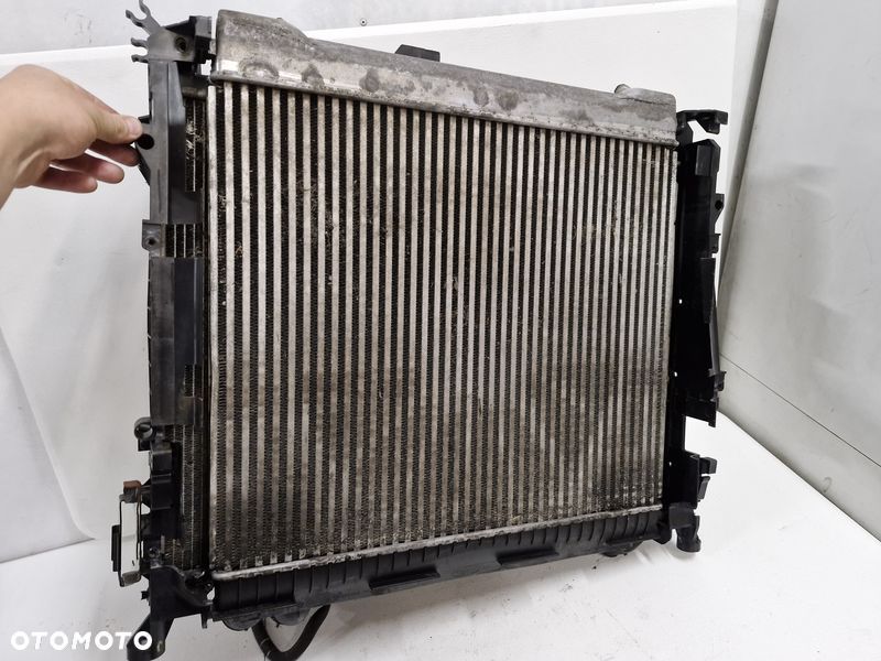 range rover l322 3.6 d obudowa wentylatora chłodnica wody intercooler powietrza - 6