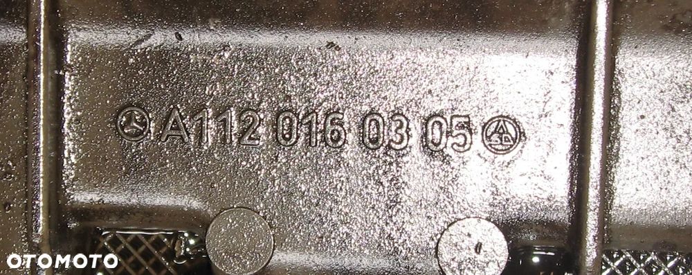 wałek rozrządu pokrywa zaworów filtr oleju MERCEDES ML W163 W210 3.2V6 - 7