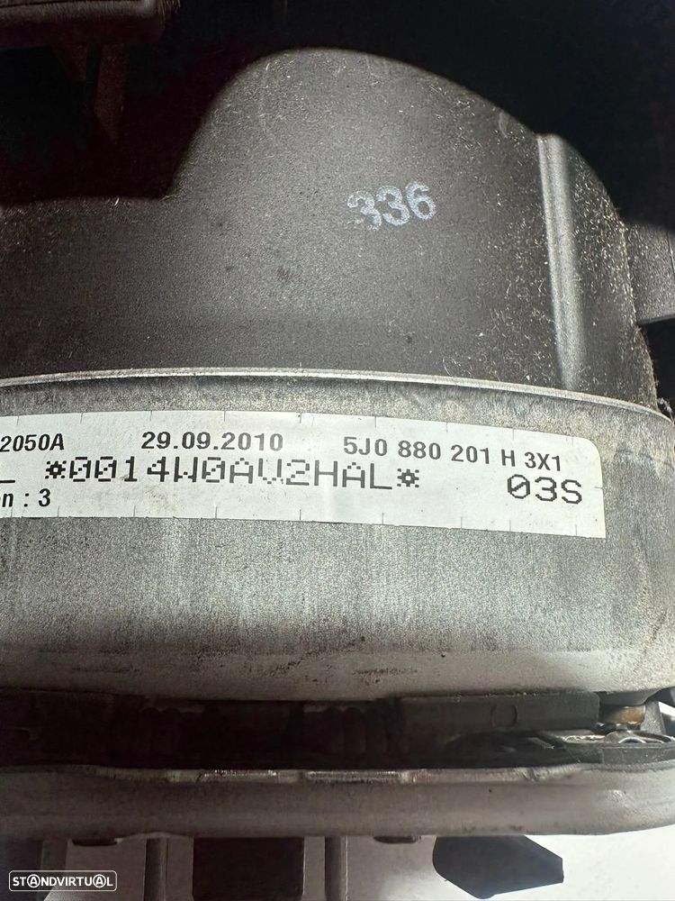 .Airbag Volante Condutor Original Skoda Fabia MK2 5J Roomster 5J7 Yeti 5L 5J0880201H 2006 - 2017 - 8