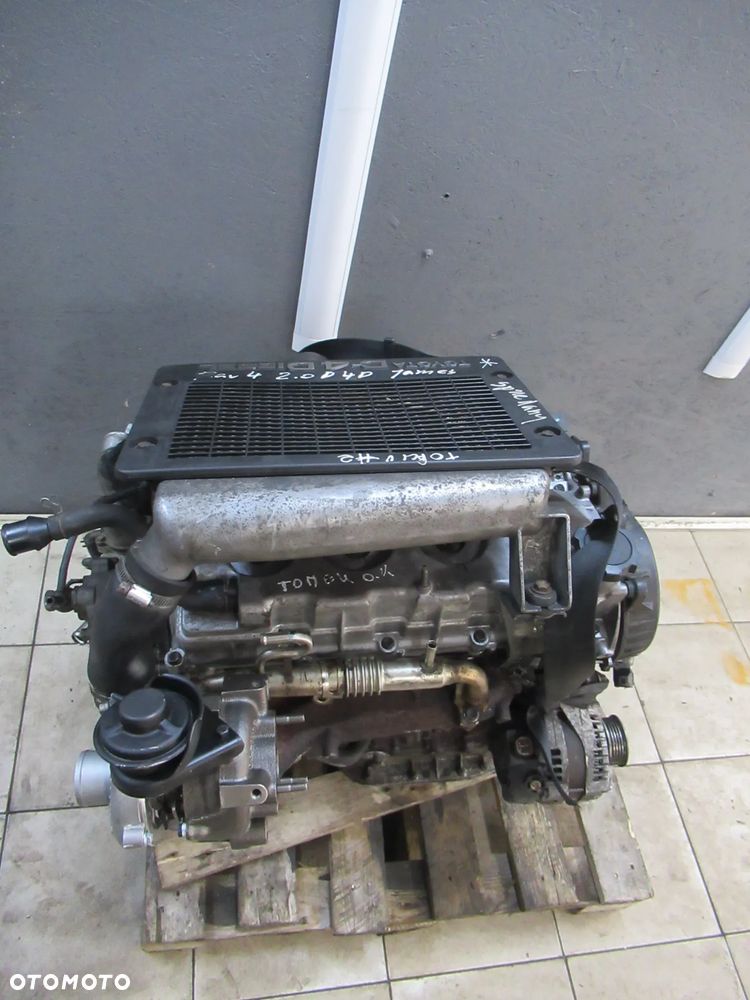 Silnik KOMPLETNY 2.0 D4D 1cd-FTV 116KM Toyota RAV4 RAV-4 - 5