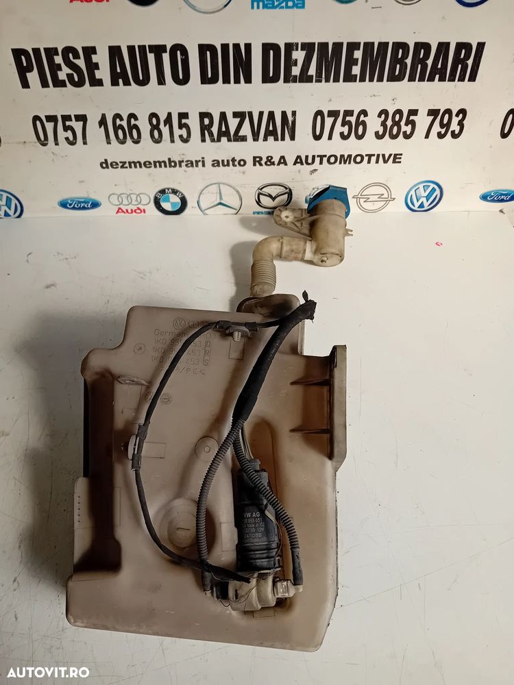 Bidonas Vas Lichid Parbriz Stropgel Vw Golf 6 VI 1.6 Tdi An 2009-2014 Motor CAY - 5