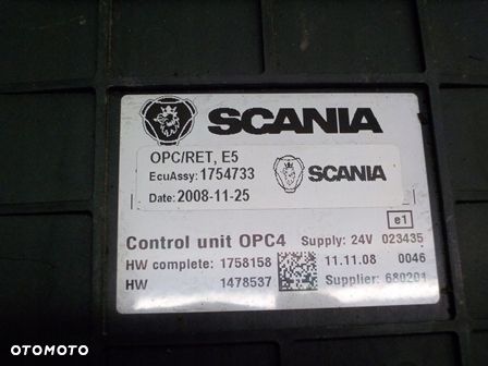 SCANIA R 1758158 STEROWNIK OPC4 - 2