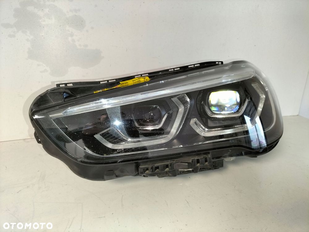 lampa przednia reflektor lewa bmw x1 f48 lci lift 19- full led - 2