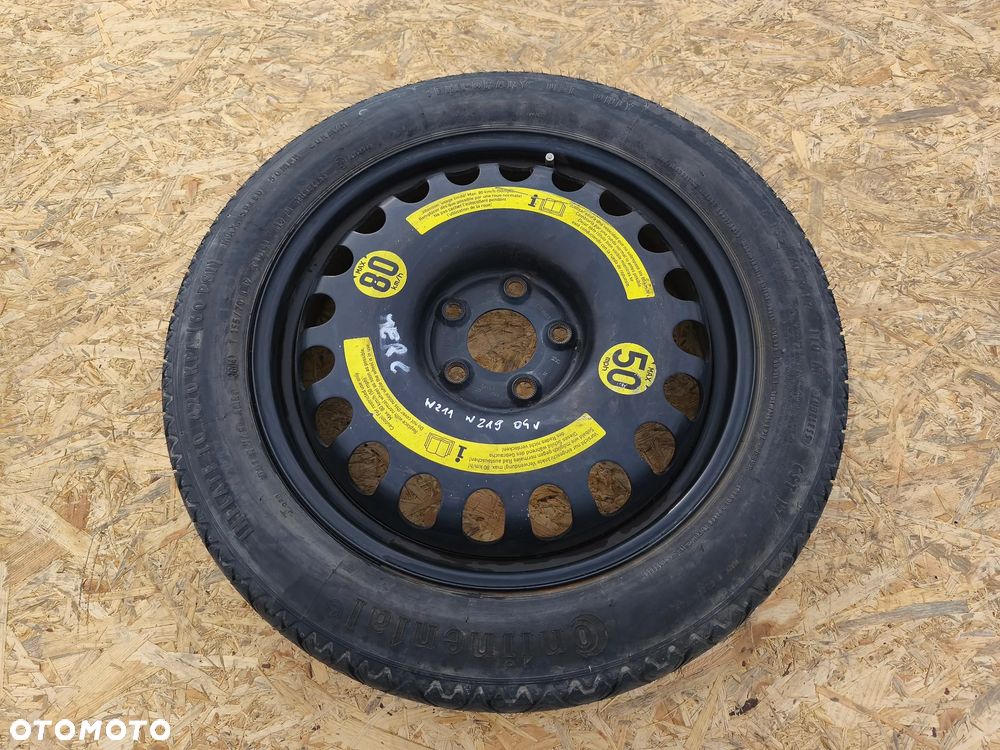 KOŁO DOJAZDOWE ZAPASOWE 155/70R17 17 CALI 5X112 2194000002 MERCEDES E KLASA W211 - 1