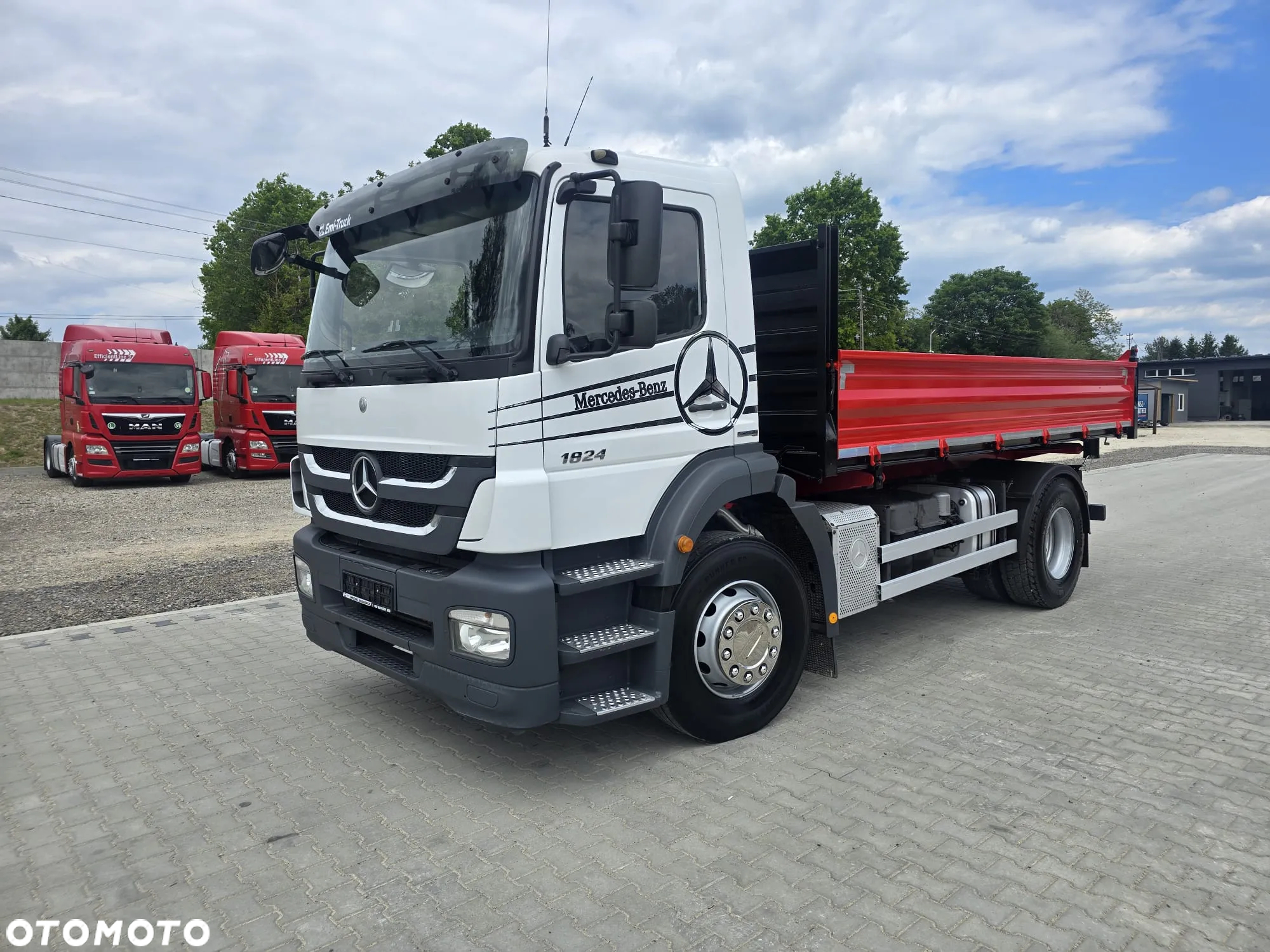 Mercedes-Benz AXOR 1824 / EURO 5 / WYWROTKA 3 STRONNA - 9