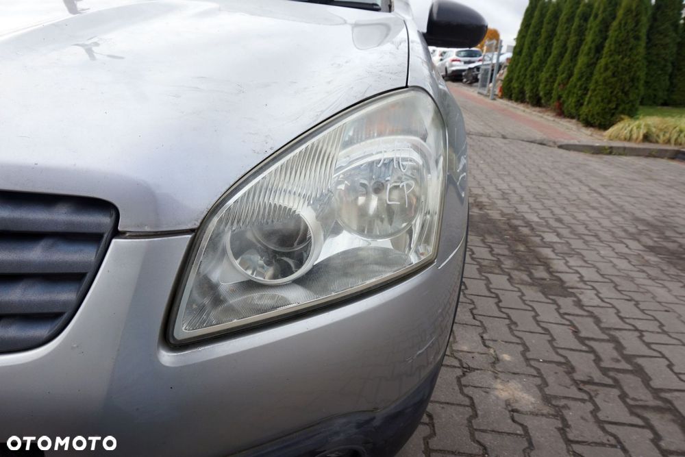 MASKA ZDERZAK BŁOTNIKI LAMPY QASHQAI I J10 LIFT KY0  NISSAN 2009-2013 SREBRNY PRZÓD KOMPLETNY - 27