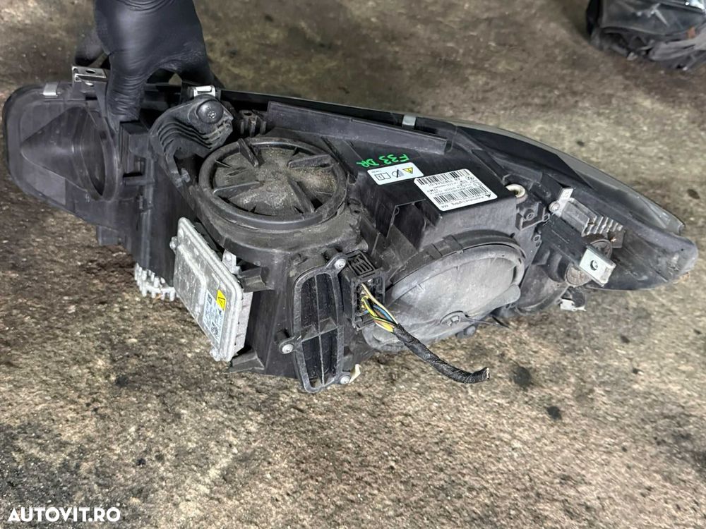Far stanga dreapta complet bixenon BMW seria 4 F32 F33 F36 cod 7387544 7387543 - 5
