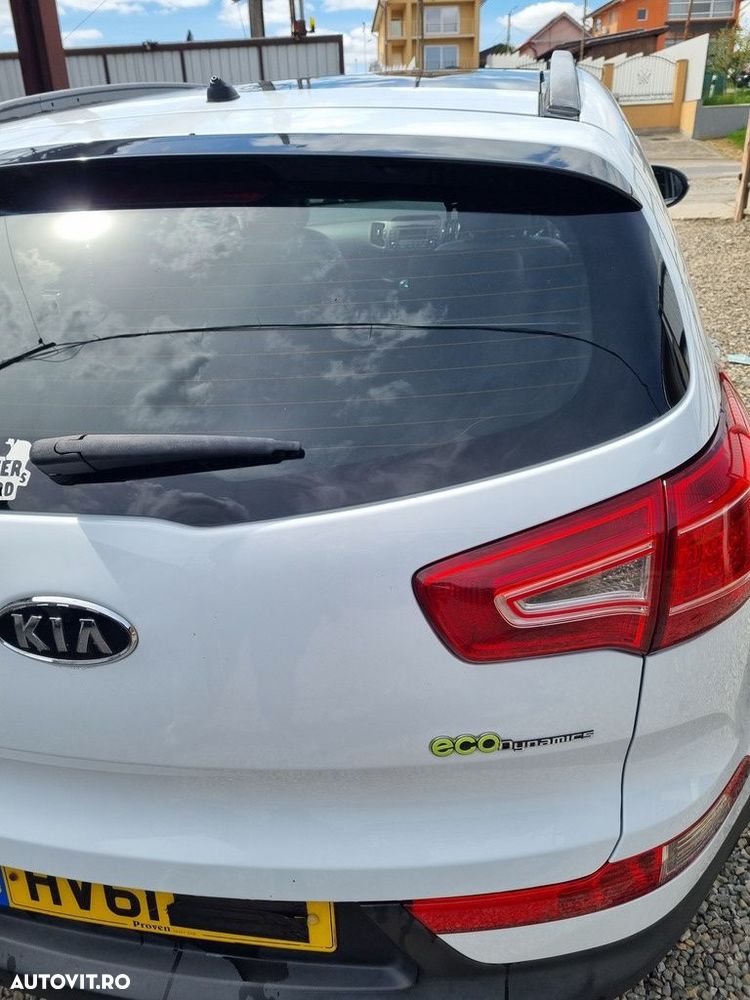 Haion Cu Luneta Kia Sportage III 2010 - 2016 SUV 4 Usi Casa White WD (1505) - 2