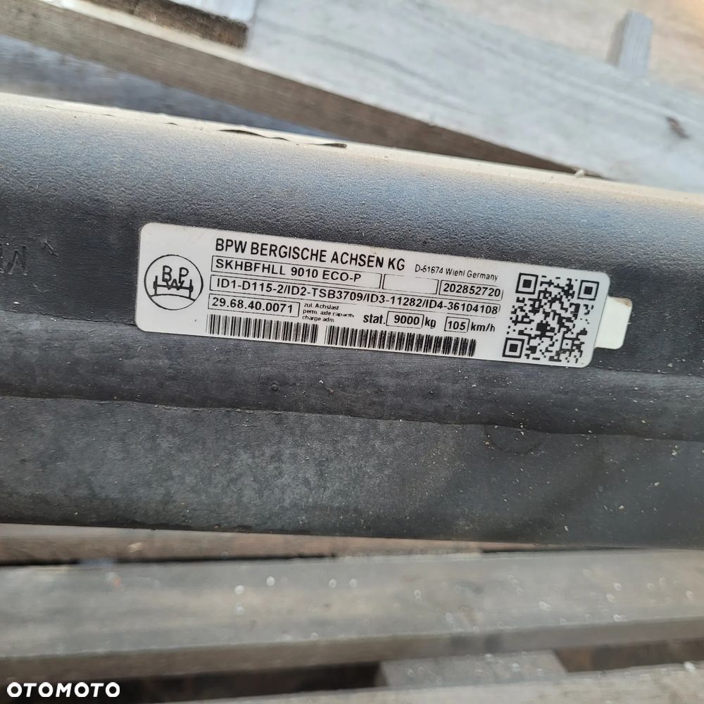 Oś SKRĘTN BPW 9010 ECO-P  NOWY ORYGINAŁ CHWALIM116 - 8