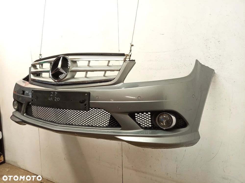 Mercedes A W 204 AMG zderzak przedni przod + Atrapa - 2