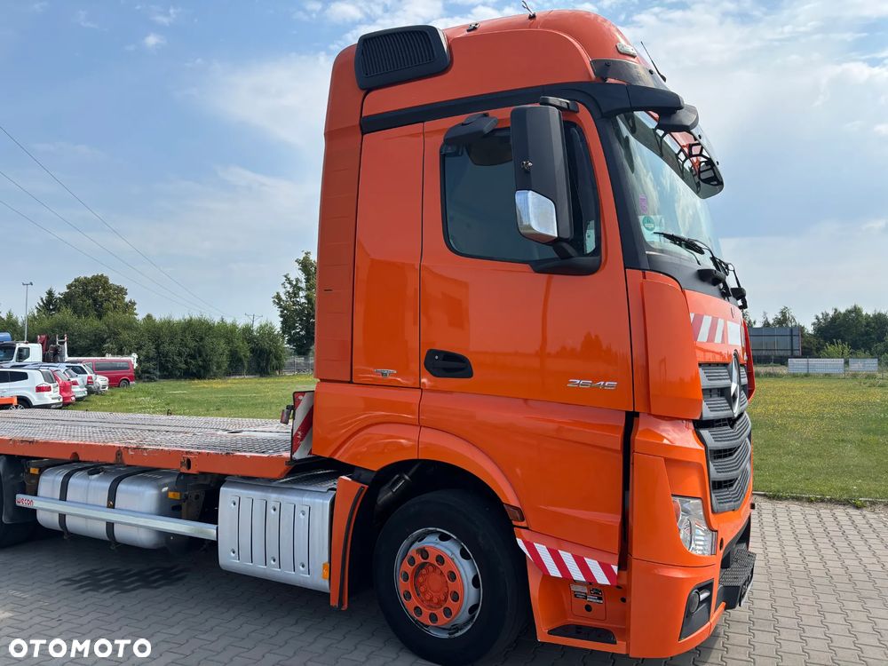 Mercedes-Benz Actros 2645 6x2 kabina Big Space, SOLO STAR z przyczepą POLKON zestaw niskopodwoziowy , laweta , autoholowanie, transport pojazdów , transport maszyn, pojazd do transortu słomy, mega, lowdeck, cały na poduszkach w bardzo dobrym stanie z Niemiec - 5