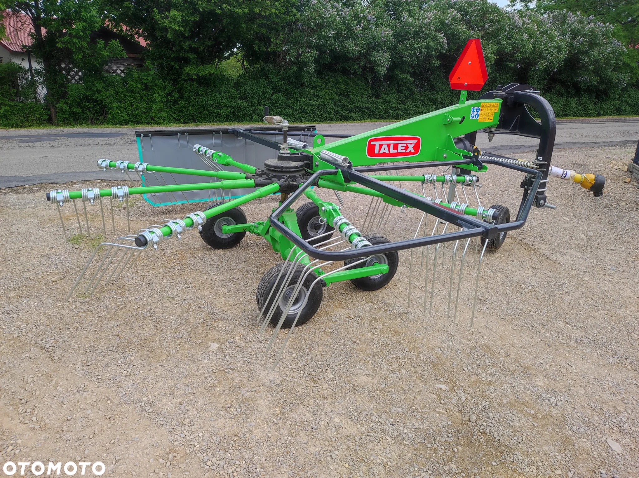 ZGRABIARKA KARUZELOWA/ karuzela do siana/ tandem/ wałek WOM ze sprzęgłem/ 3,6m TALEX/ SPIDER 360 promocja/ transport gratis - 2
