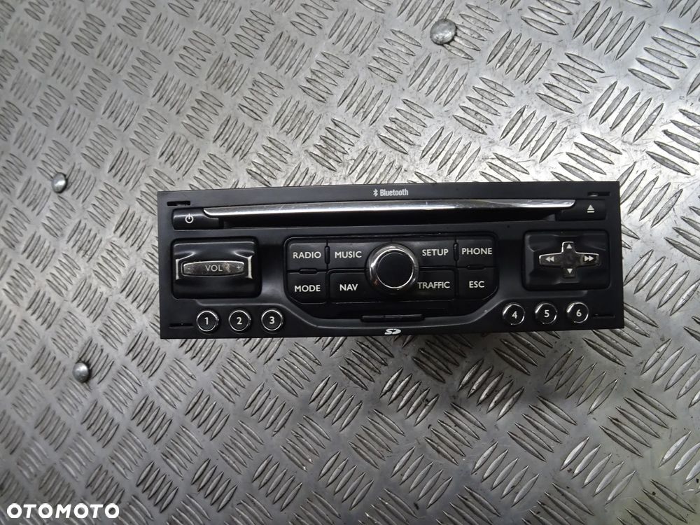 PEUGEOT EXPERT 06-12 2.0D 120KM RADIO FABRYCZNE CD NAWIGACJA 98058929XT 21491J02 - 1