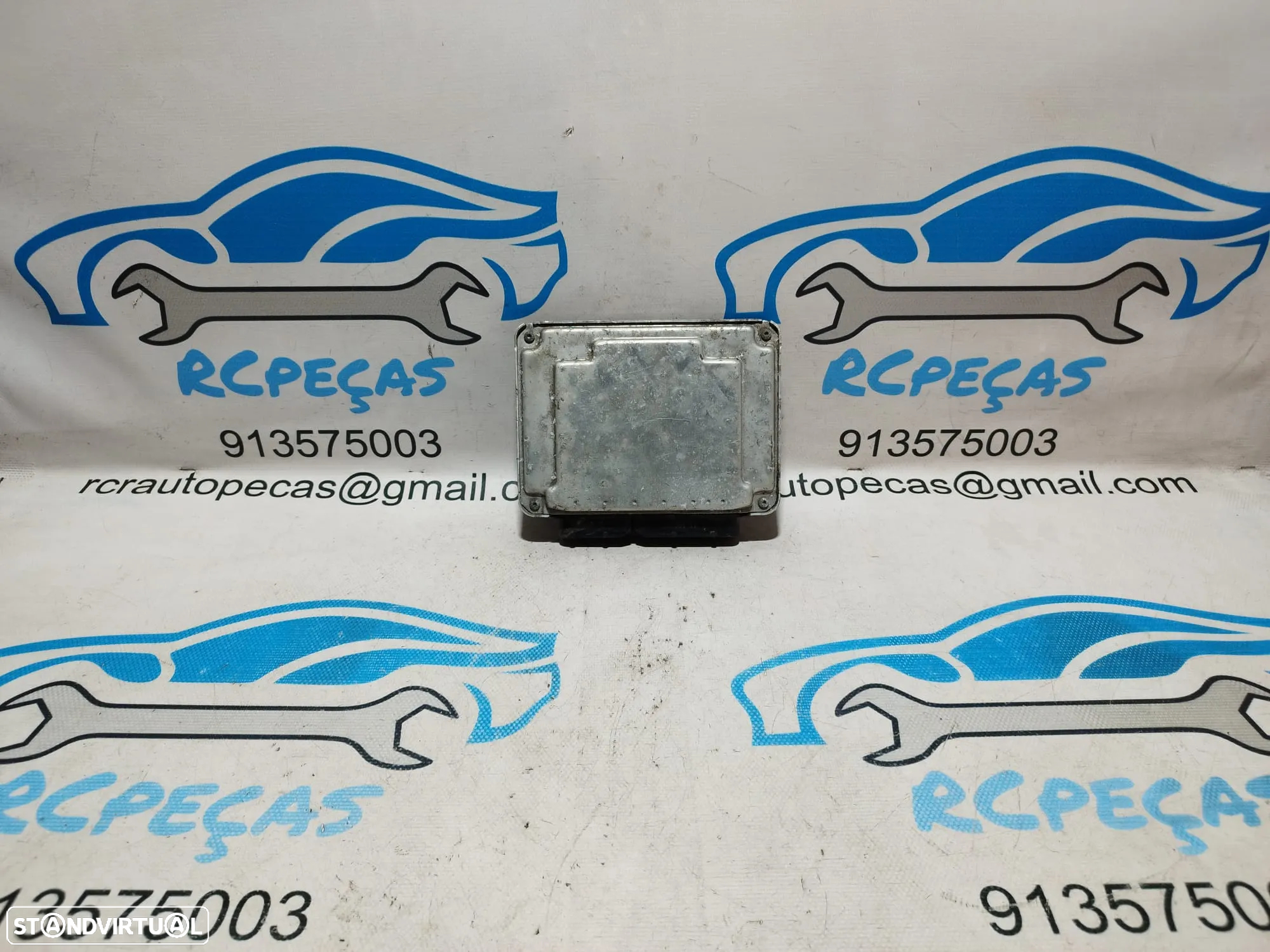 CENTRALINA ECU MOTOR SKODA FABIA 1.4 TDI 80 CV 045906019CC  0281012750  E2-A1-23-1 BNV - 5