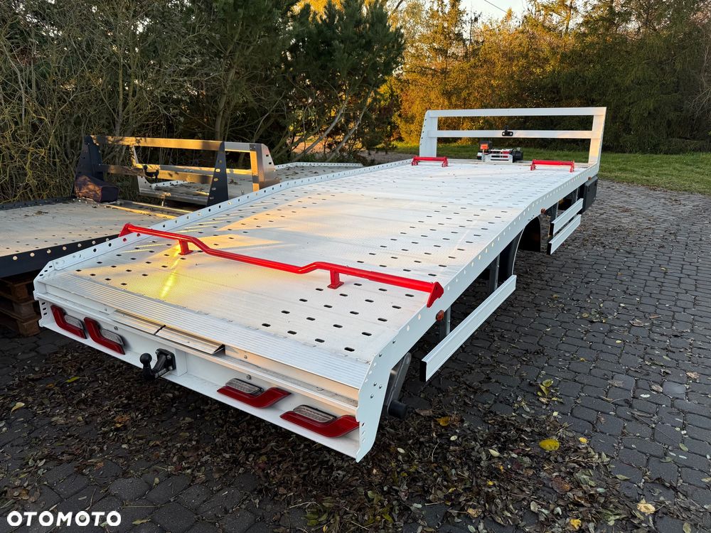 Zabudowa lawety najazd aluminiowy autolaweta pomoc drogowa Renault Master Fiat Mercedes Iveco - 6