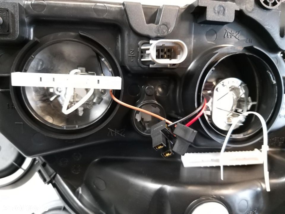 Reflektor Lewy  H1/H7, elektryczny, kolor wkładu: chromowany) RENAULT MEGANE SCENIC, SCENIC I - 2