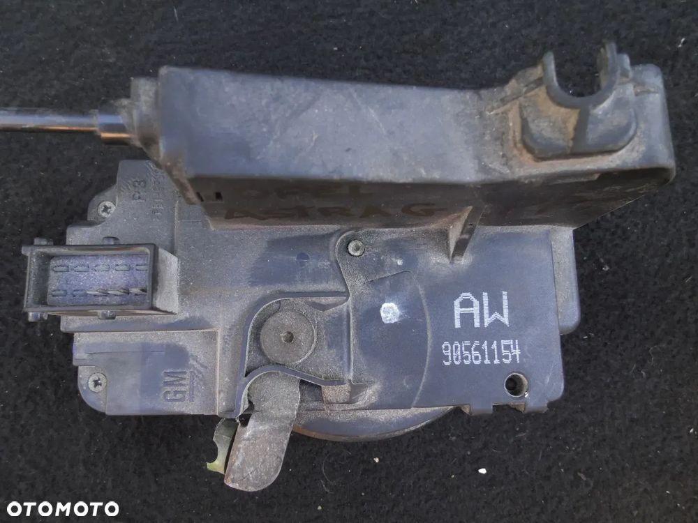 OPEL ASTRA G II ZAFIRA A ZAMEK DRZWI PRAWY PRZÓD PRAWYCH PRZEDNICH AW 90561154 POSIADAM 2SZT - 2