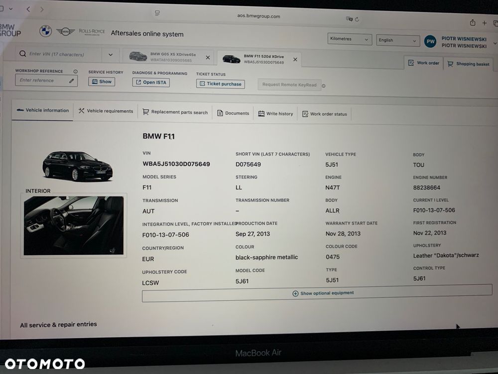 BMW Seria 5 520d xDrive - 2