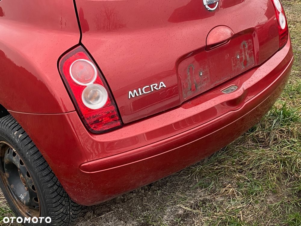 Nissan Micra k12 lift Zderzak TYŁ TYLNY 3-drzwi A32G IDEALNY - 1