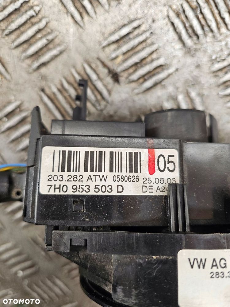przełącznik zespolony świateł volkswagen transporter t5 1.9tdi 7h0953503d - 3