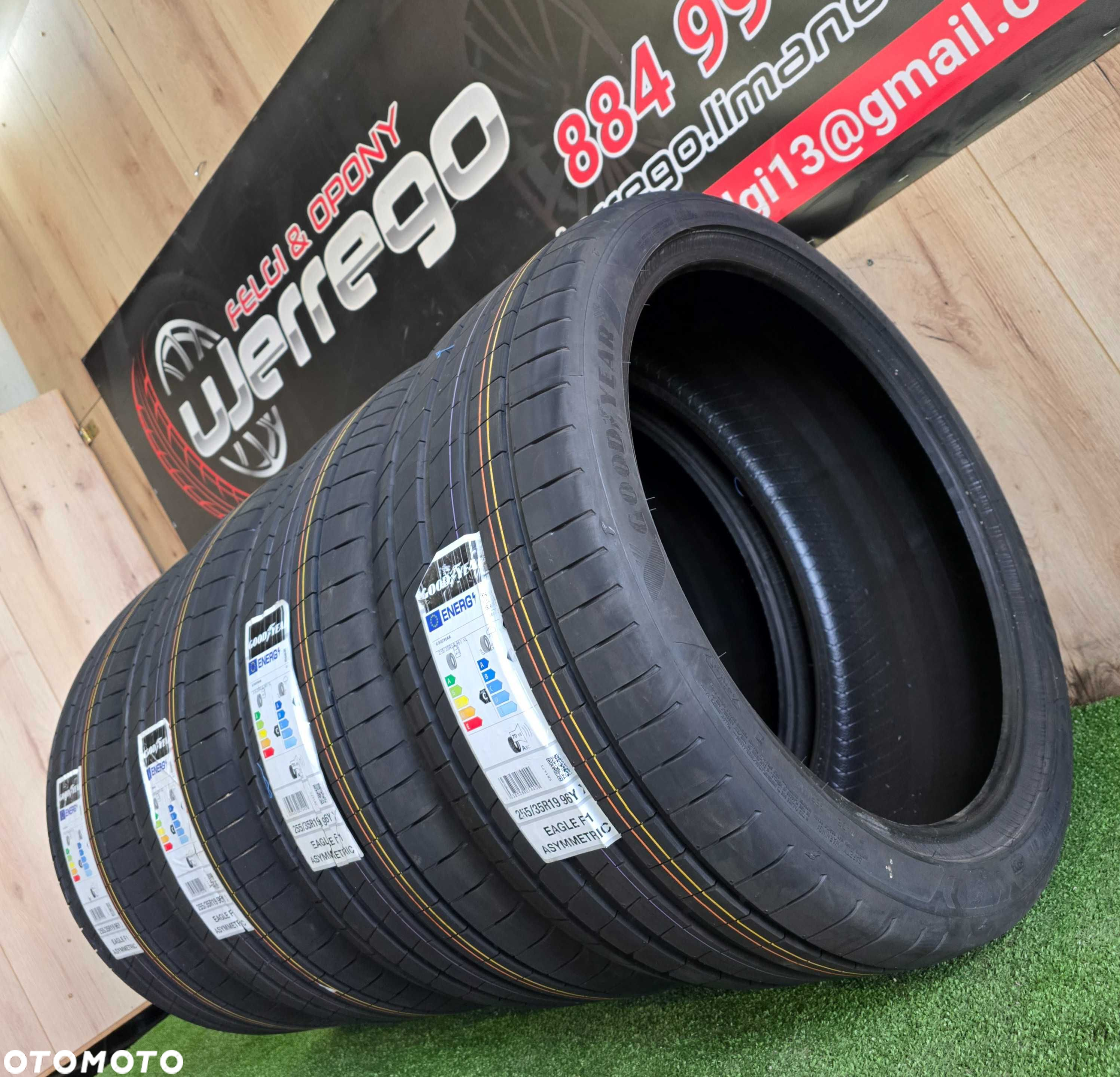NOWE OPONY GOODYEAR Eage F1 Asymmetric 255/35/R19 - 2