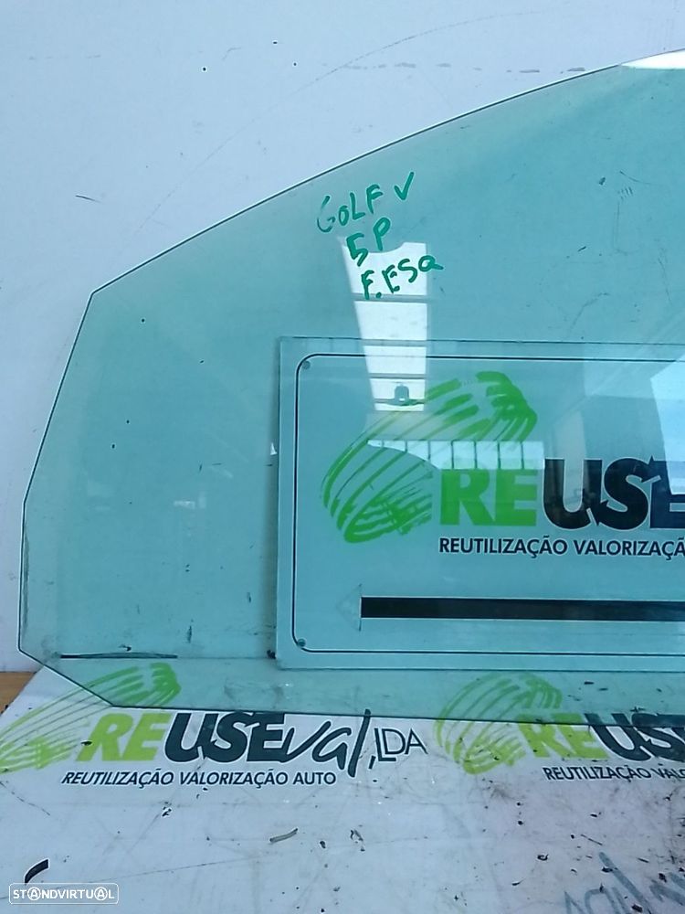 Vidro Porta Fr Esq Volkswagen Golf V (1K1) - 2