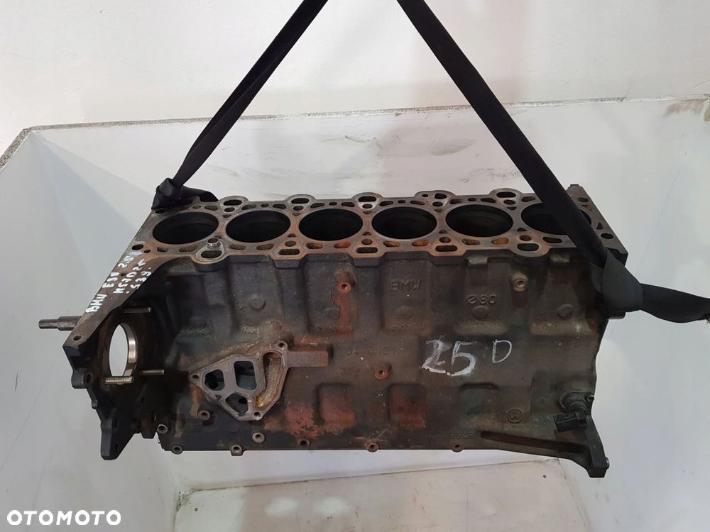 BLOK SILNIKA 256D1 BMW E39 2.5D M57D25 - 1