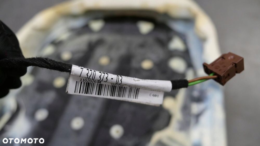 bmw x5 f15 x6 f16 pianka gąbka oparcia fotela grzałka prawy przód 7303536 - 9