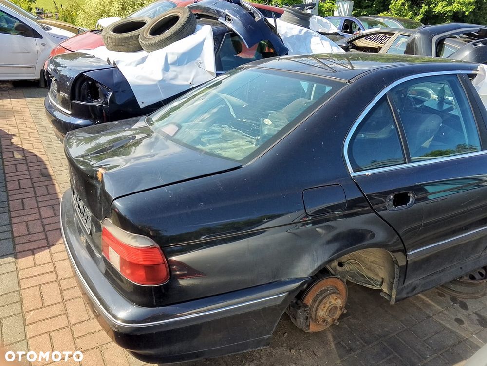 BMW Seria 5 E39  (95-00r.) 2.0 B 150KM. Silnik TU5JP4 Skrzynia 20CP91 lakier 303 - COSMOSSCHWARZ. Cały na części. GWARANCJA !!! - 4