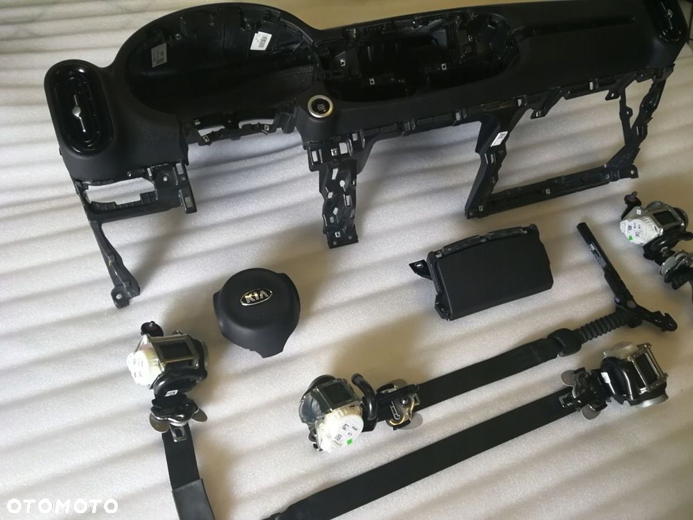KIA PICANTO DESKA KONSOLA KOKPIT PODUSZKI AIRBAG - 2