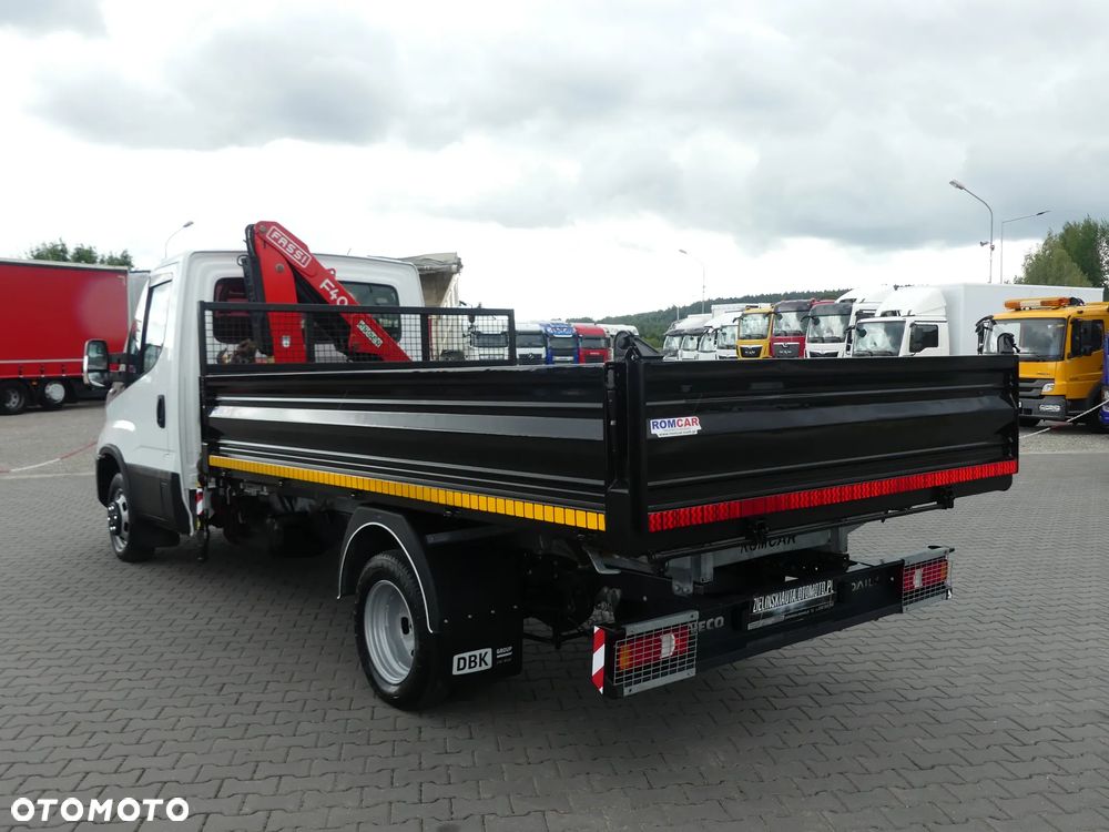Iveco DAILY 50C16 / WYWROTKA + HDS FASSI F40 / 3- STR KIPER / - 6