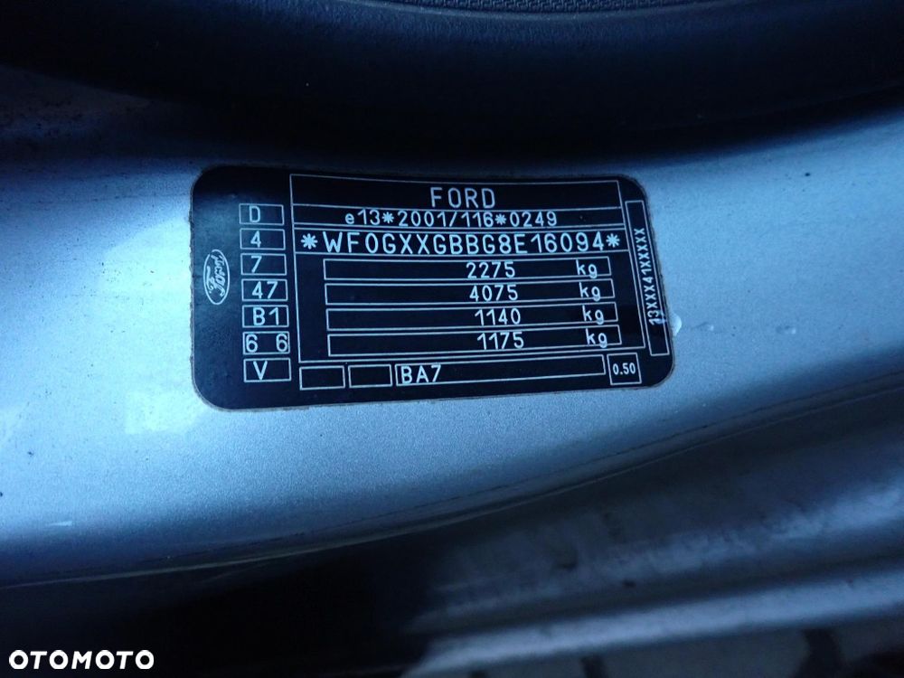 CZĘŚCI - Ford Mondeo IV MK4 2,0 TDCI 140KM 6B KOMBI lakier Stardust Silver 66 2008r. INDEX - 9817 - 12