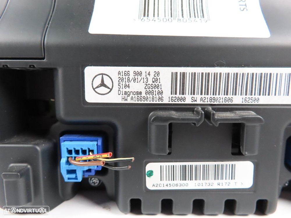Monitor / Display sistema de navegação / GPS Seminovo/ Original MERCEDES-BENZ B-... - 3